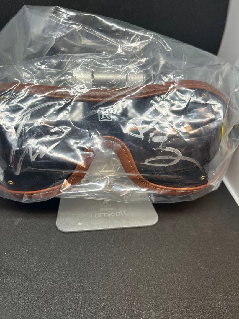 オイシンマーフィー騎手　直筆サイン入り　ゴーグル