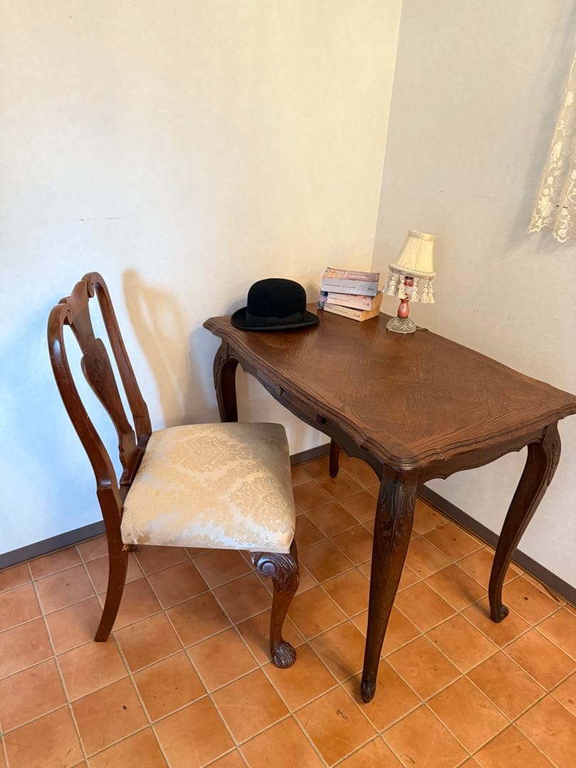 英国 状態良好1930年代アンティーククィーンアンチェア1脚