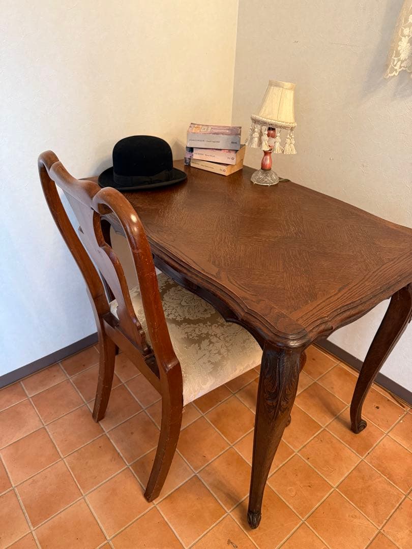 英国 状態良好1930年代アンティーククィーンアンチェア1脚