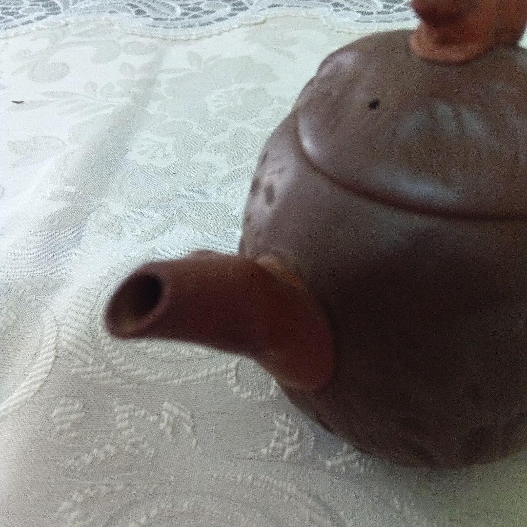 煎茶道具　中国宜興　紫砂　急須 茶壺　在銘