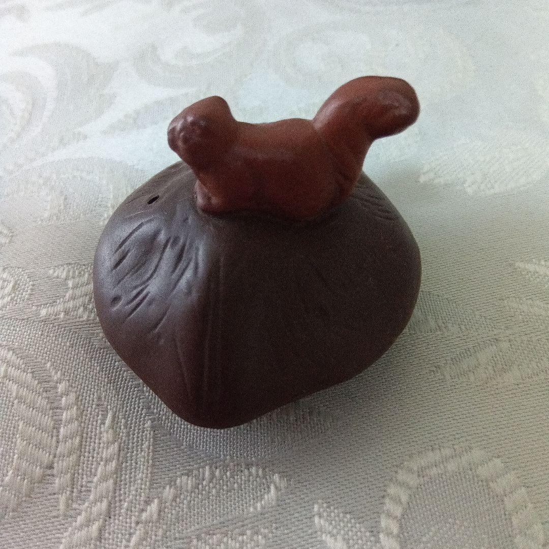 煎茶道具　中国宜興　紫砂　急須 茶壺　在銘