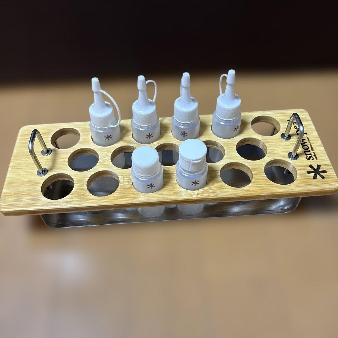 スノーピーク　IGT スパイスホルダー竹　CK−132AT ボトルセット
