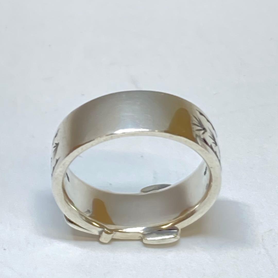 ageteピンキーリング4.5号　シルバー　　　　　　K484