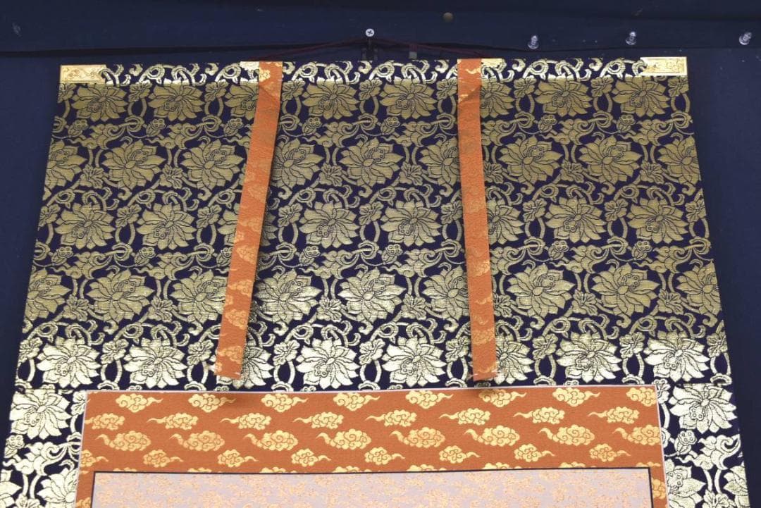 西国三十三ヶ所/西国三十三箇所霊場集印肉筆/仏事掛/掛軸/名家伝来/AA-398