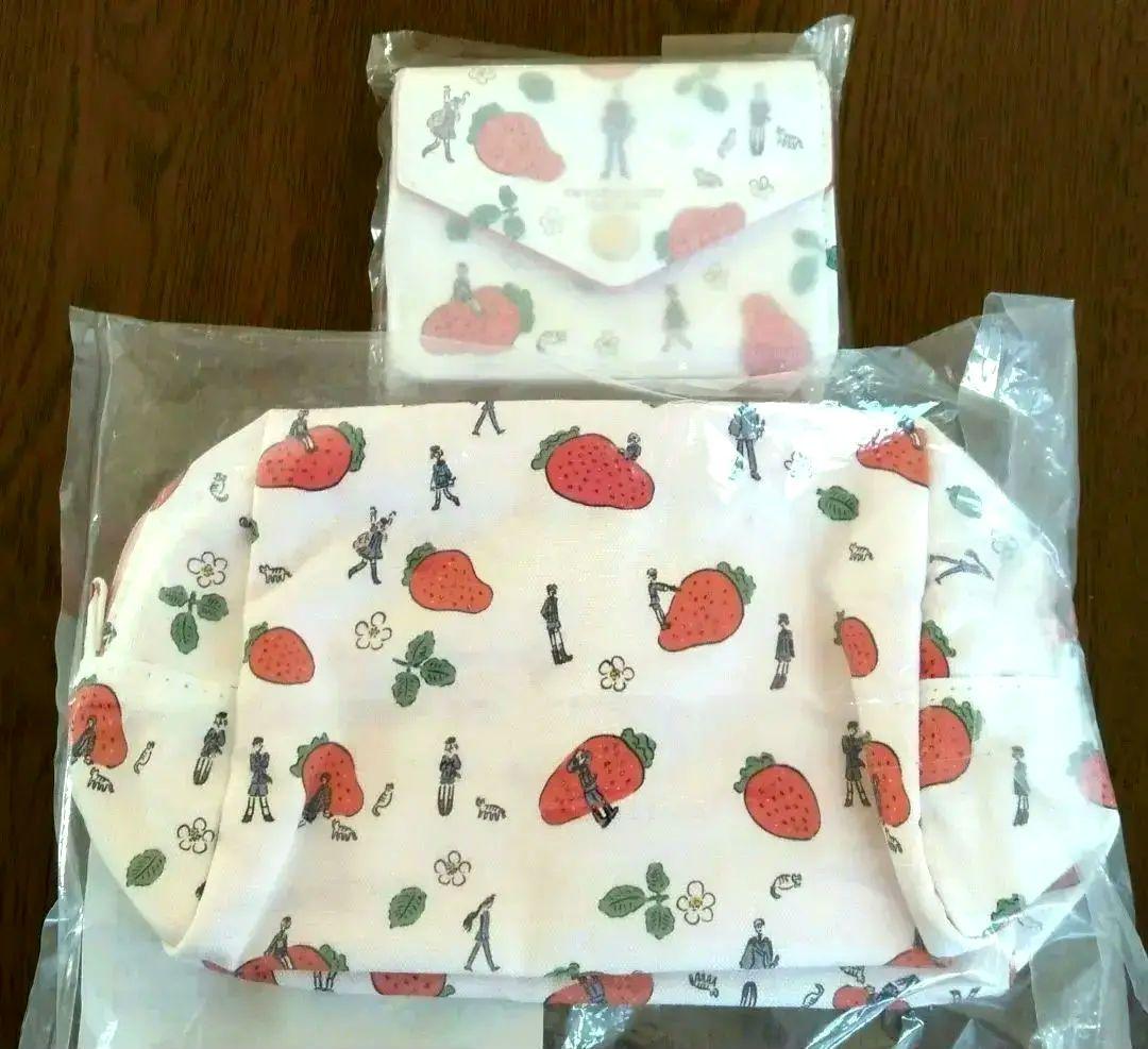 【未使用】刀剣乱舞　とうらぶ　鬼頭祈コラボ　ミニウォレット　トラペーズポーチ