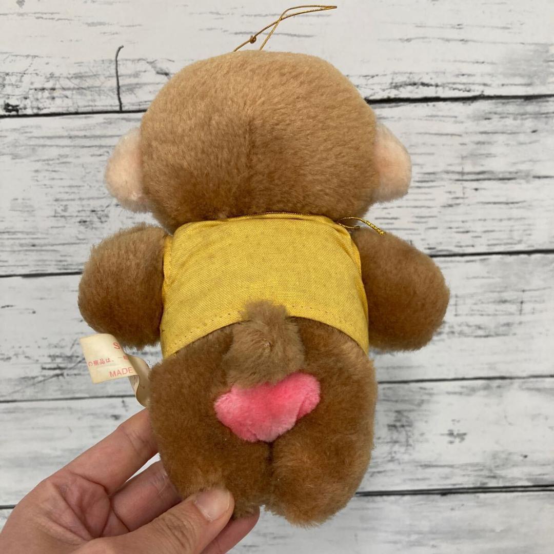 希少 レア品 日光猿軍団 ぬいぐるみ 黄色 2体セット 昭和レトロ ぬいぐるみ