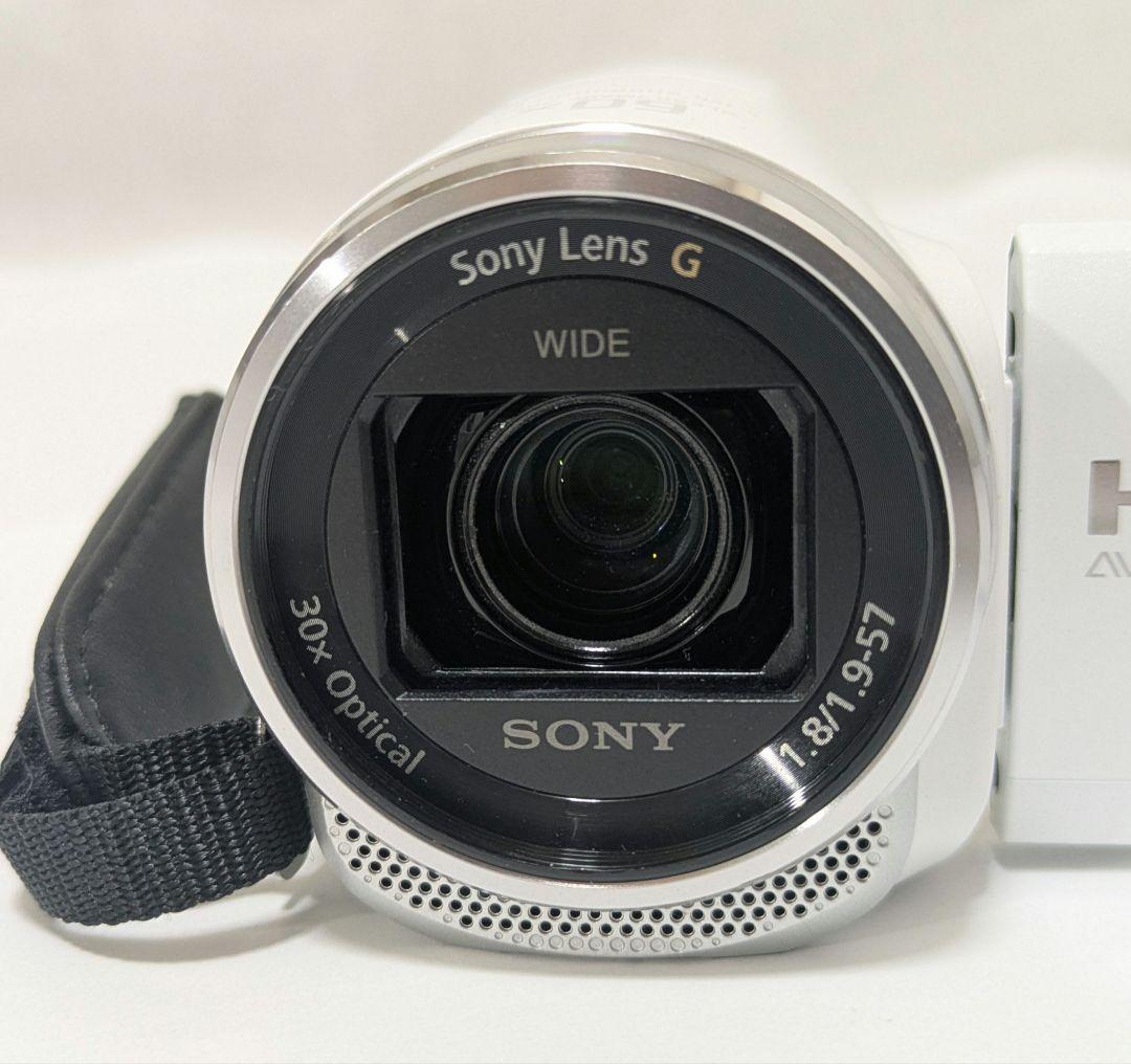 SONY HDR-CX680 ホワイト + 純正バッテリー + SDカード
