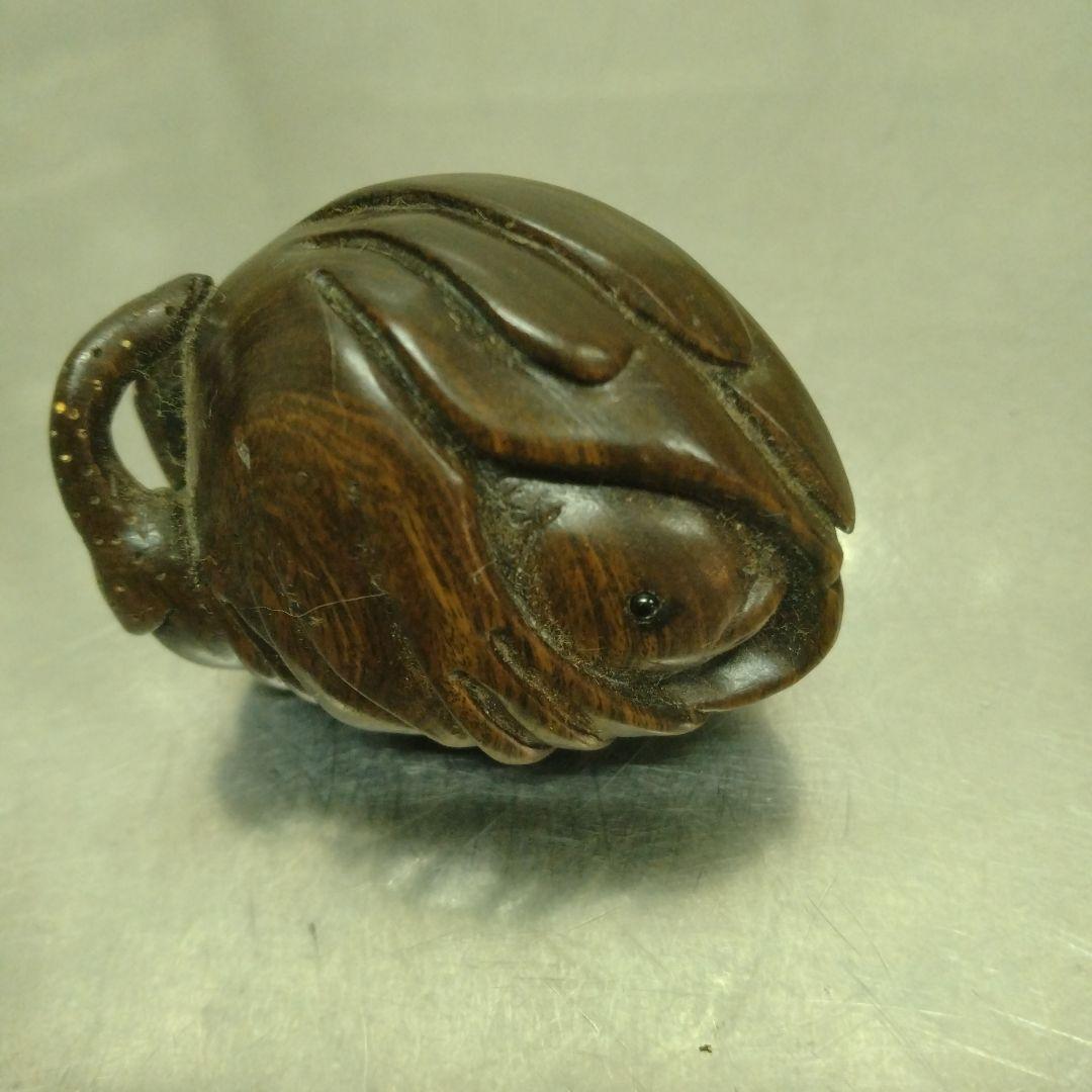 根付　骨董　全8体