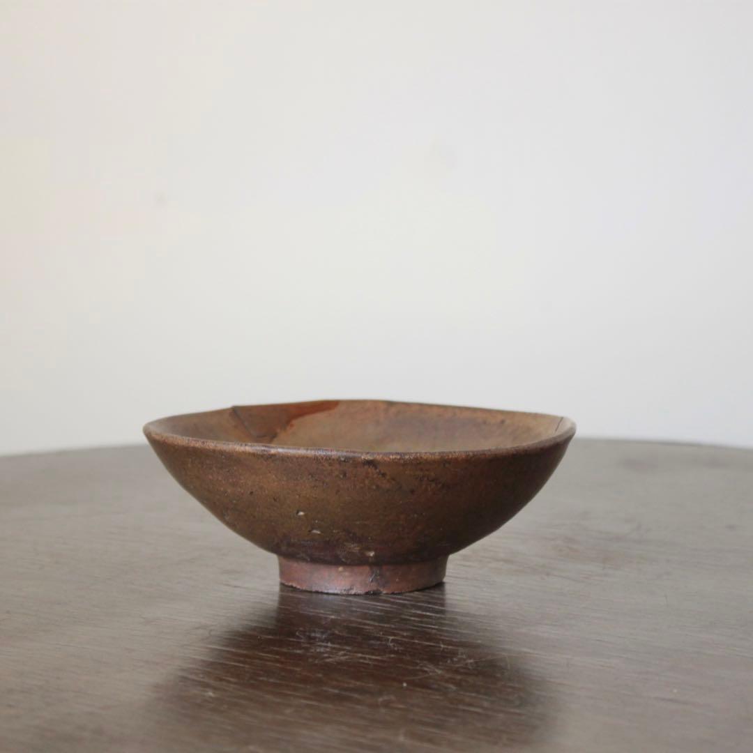 古高取 茶碗 江戸時代 茶道具 高取焼 古美術 古道具 アンティーク