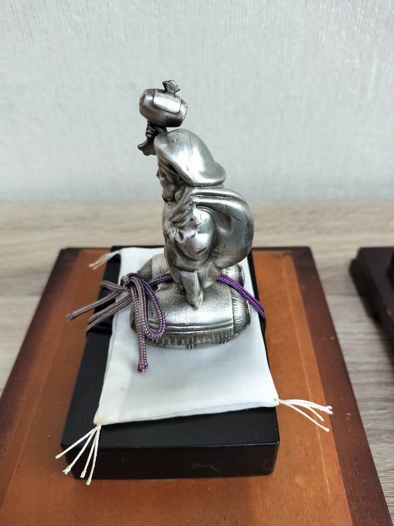【純銀】 恵比須様 大黒天様 置物 コレクション　希少