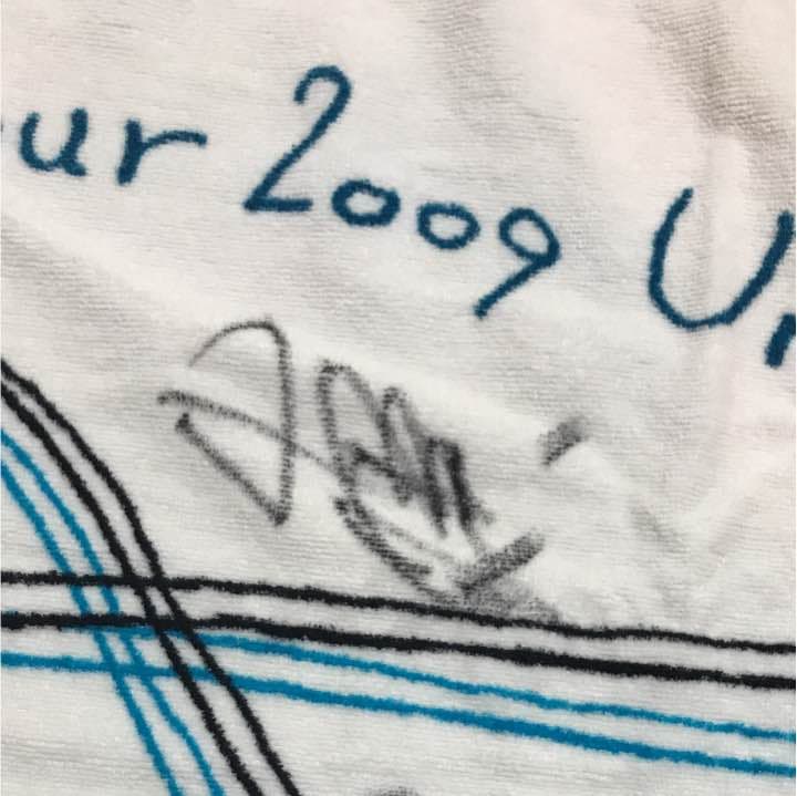 flumpool メンバー全員直筆サイン入りタオル