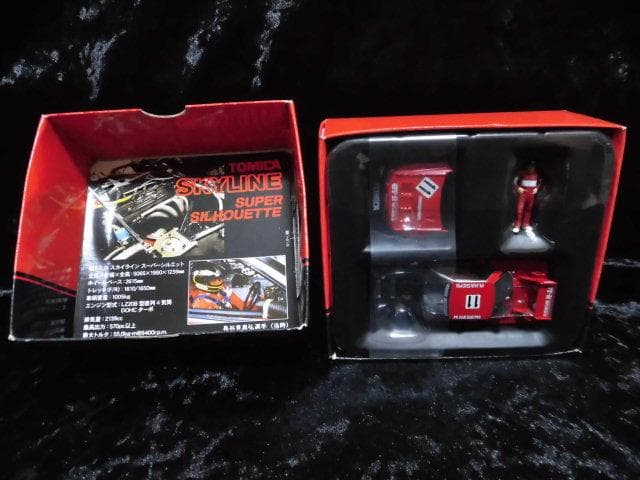 7台 トミカ スーパーシルエット オートバックス スカイライン シルビア ブル
