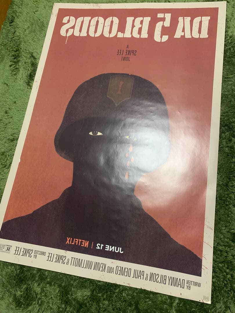 spike lee スパイク リー DA 5 BLOODS ポスター サイン付