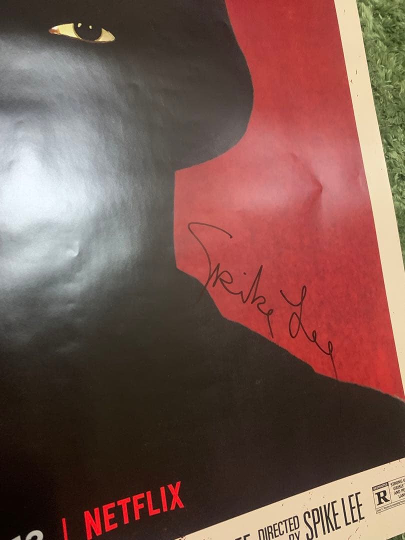spike lee スパイク リー DA 5 BLOODS ポスター サイン付