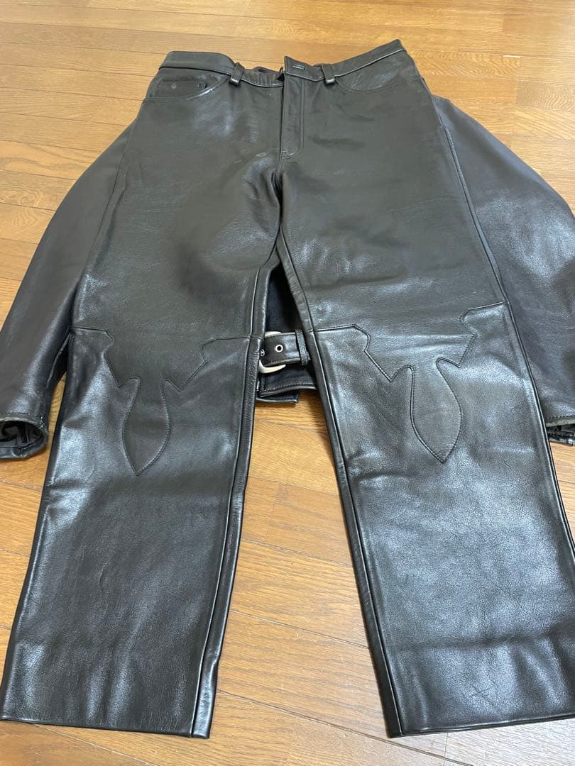 南海部品　ライダース　レザージャケット　革ジャン　本革　NANKAI