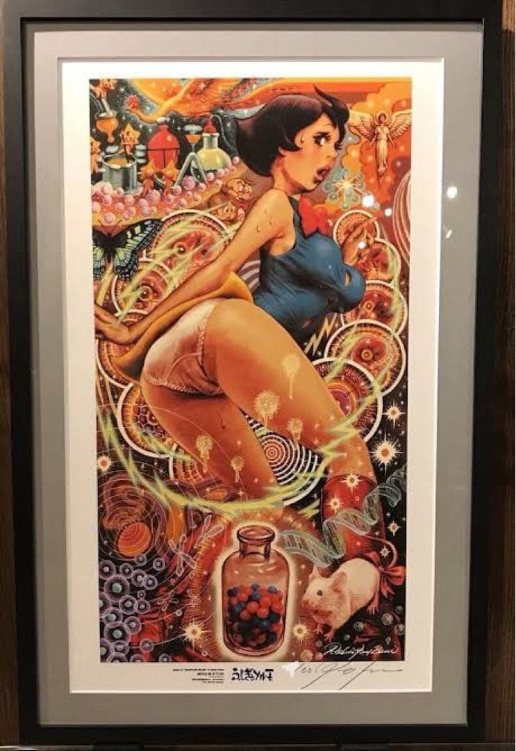 ロッキンジェリービーン ふしぎなメルモ 手塚治虫 複製画 ジークレープリント正規