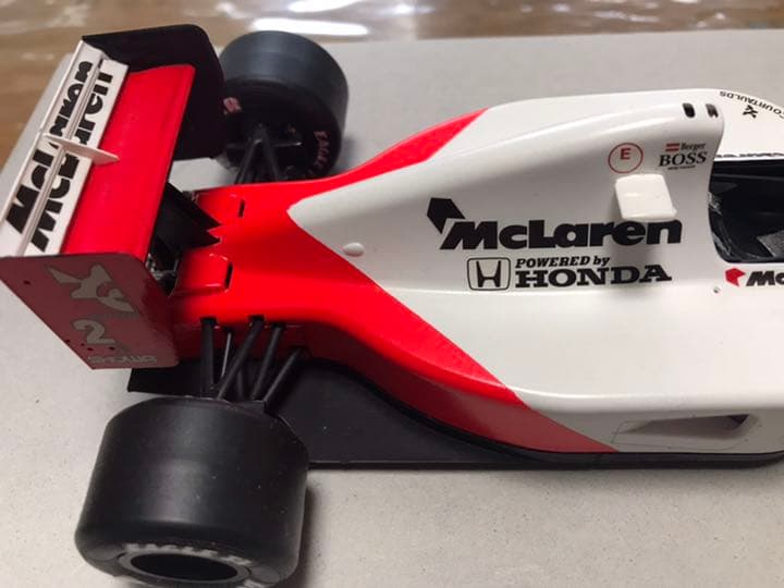 フジミ1/20マクラーレンホンダMP4/6 プラモ完成品