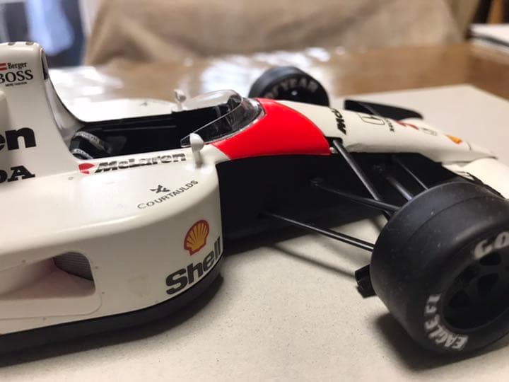 フジミ1/20マクラーレンホンダMP4/6 プラモ完成品