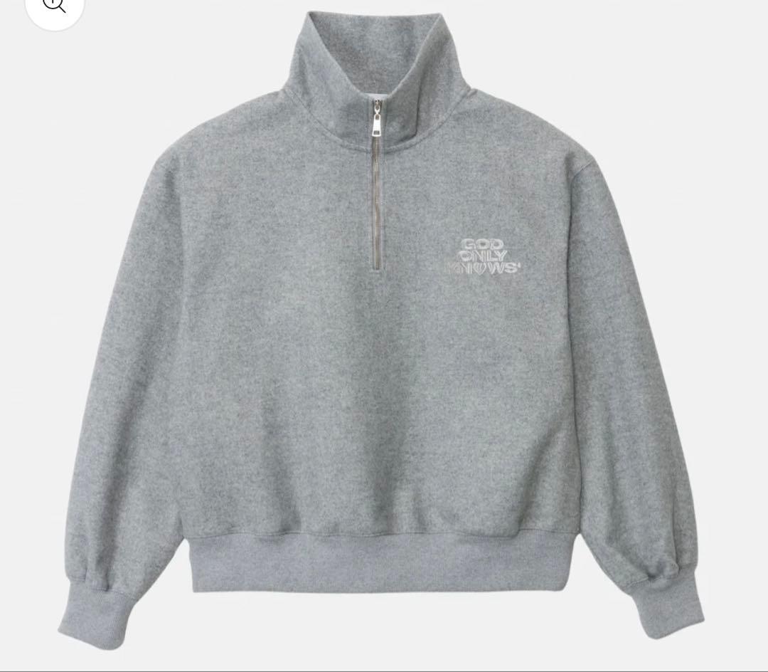 GOD ONLY KNOWS HALF ZIP TOPS 岩田剛典