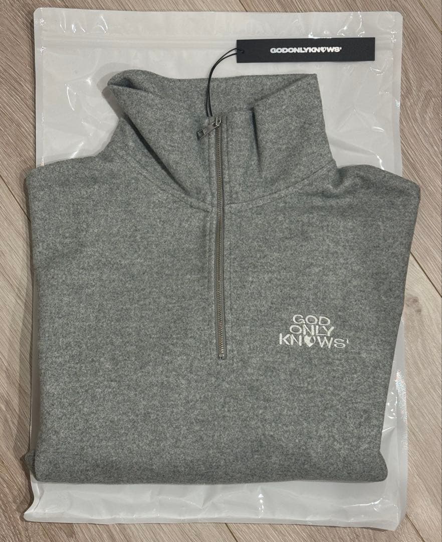 GOD ONLY KNOWS HALF ZIP TOPS 岩田剛典