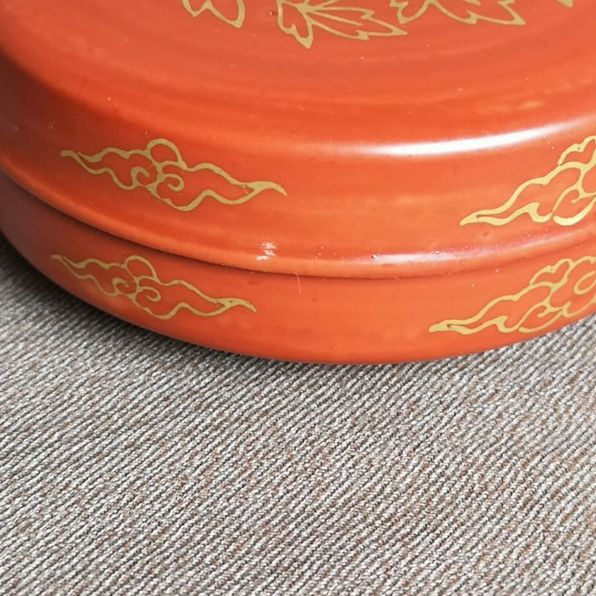 【昭和レトロ　1960s　十二代今泉今右衛門　茶道具】『香合』