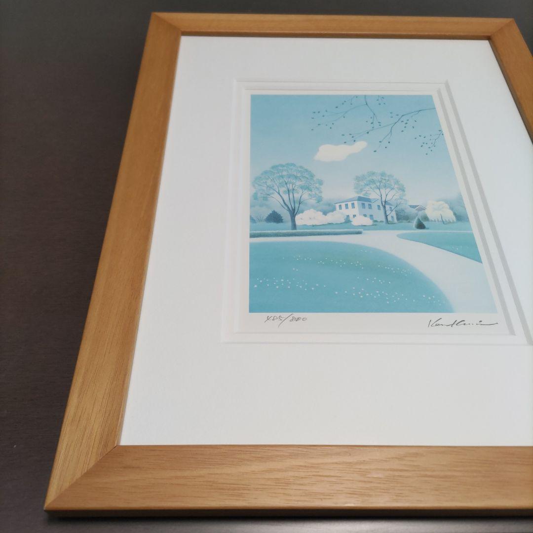 黒井 健 額装 ダイヤモンドスクリーニング☆直筆サイン・エディション有☆限定版画