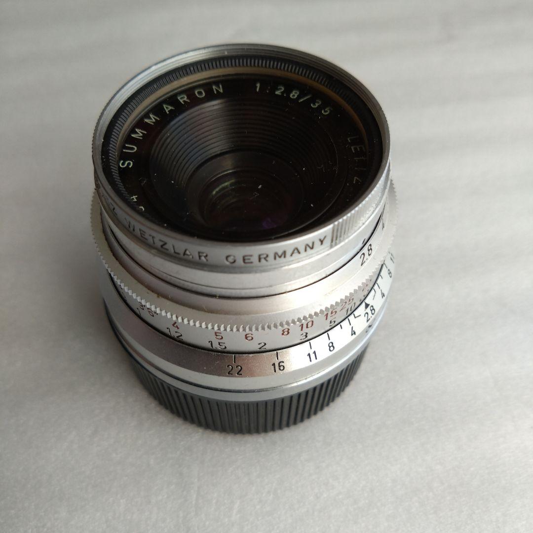 「Jun」ライカM型 ズマロン35mmｆ：2.8 3純正UVaフイルター