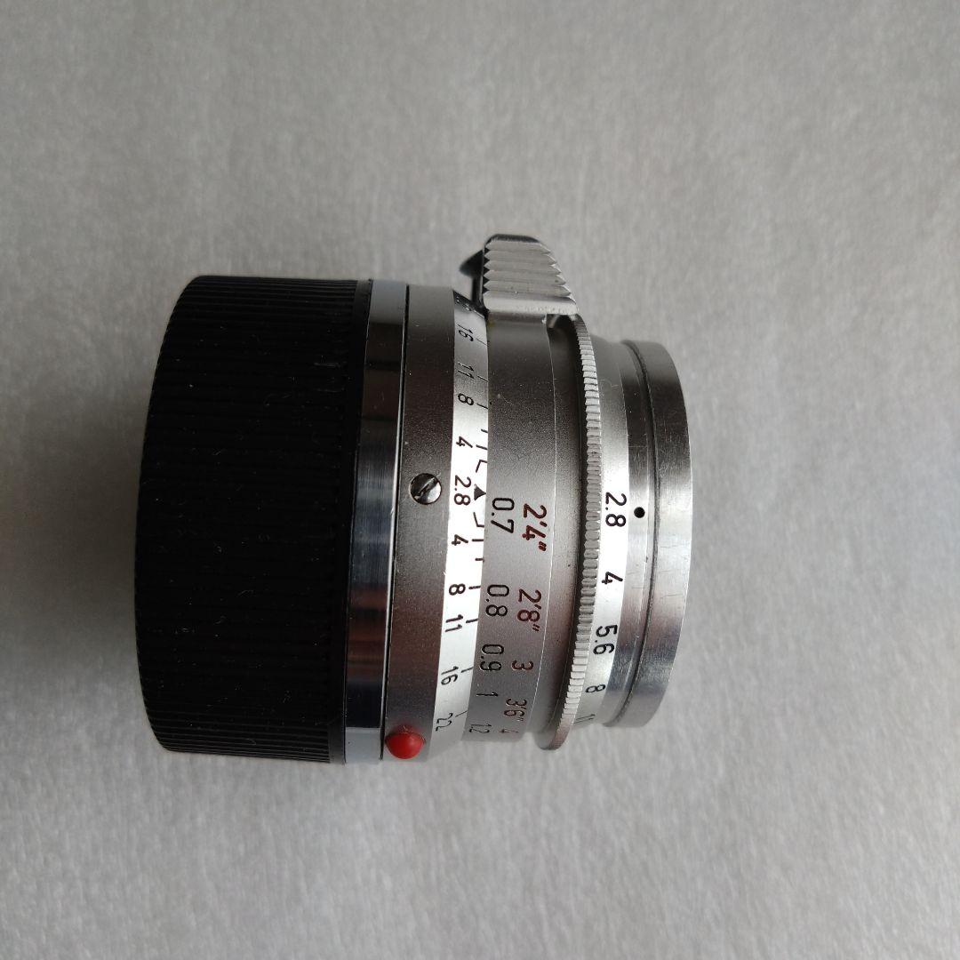 「Jun」ライカM型 ズマロン35mmｆ：2.8 3純正UVaフイルター