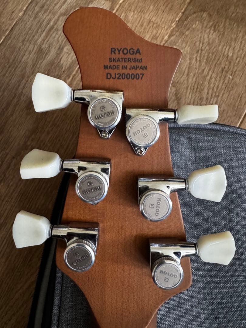 ギター RYOGA SKATER/Std-PR90 BLK