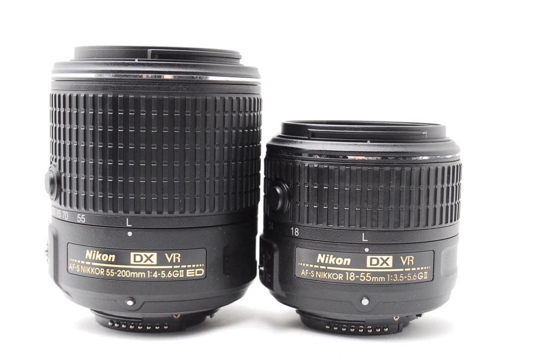 【Wi-Fi搭載】人気 Nikon D5300★ ダブルレンズ ショット数少