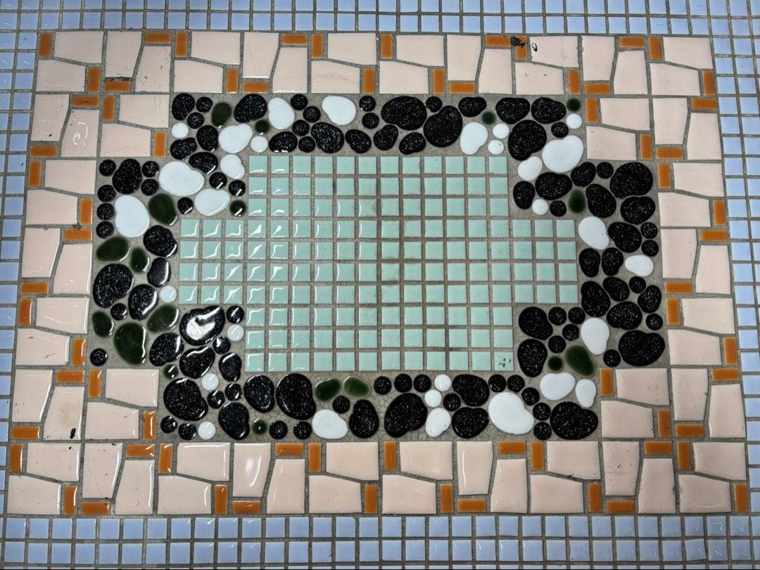 木枠 北海道限定 ストーブタイル台 特製 熊印 昭和レトロ