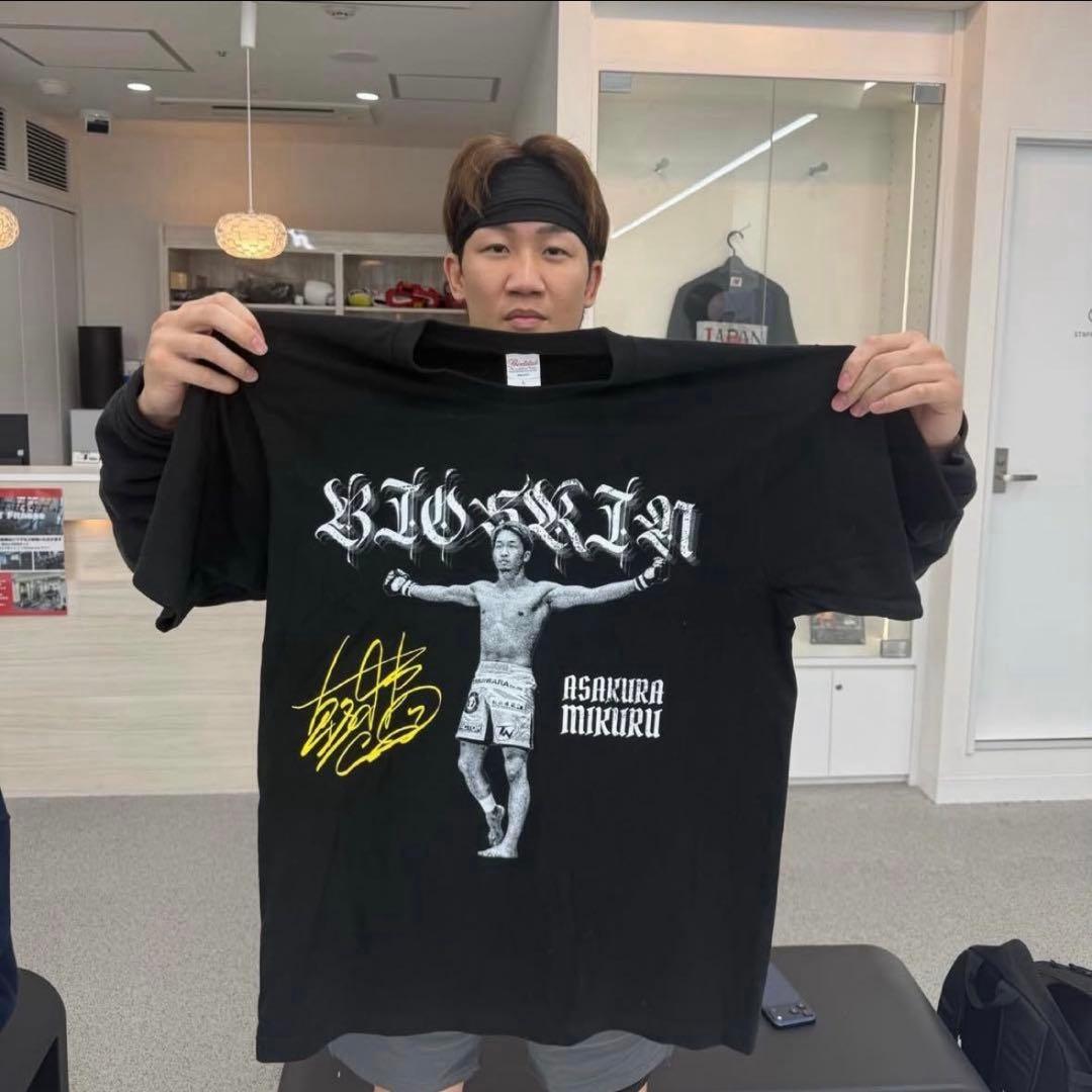 BIO SKIN LAB. RIZIN 朝倉未来 Tシャツ XL