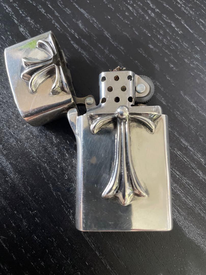 s*o様 ⭐︎正規品　クロムハーツ　タイニーダブルクロスV2 ナローZIPPO
