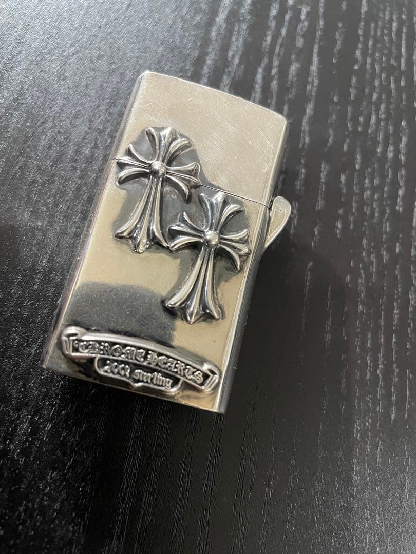 s*o様 ⭐︎正規品　クロムハーツ　タイニーダブルクロスV2 ナローZIPPO