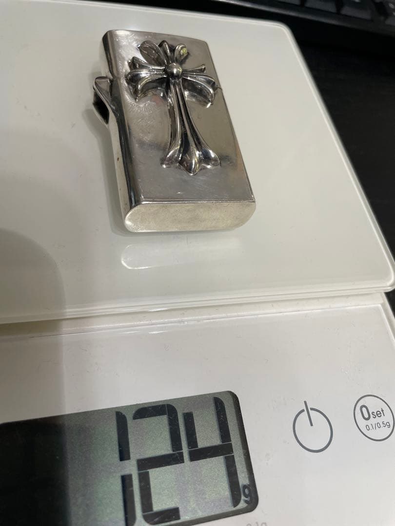 s*o様 ⭐︎正規品　クロムハーツ　タイニーダブルクロスV2 ナローZIPPO