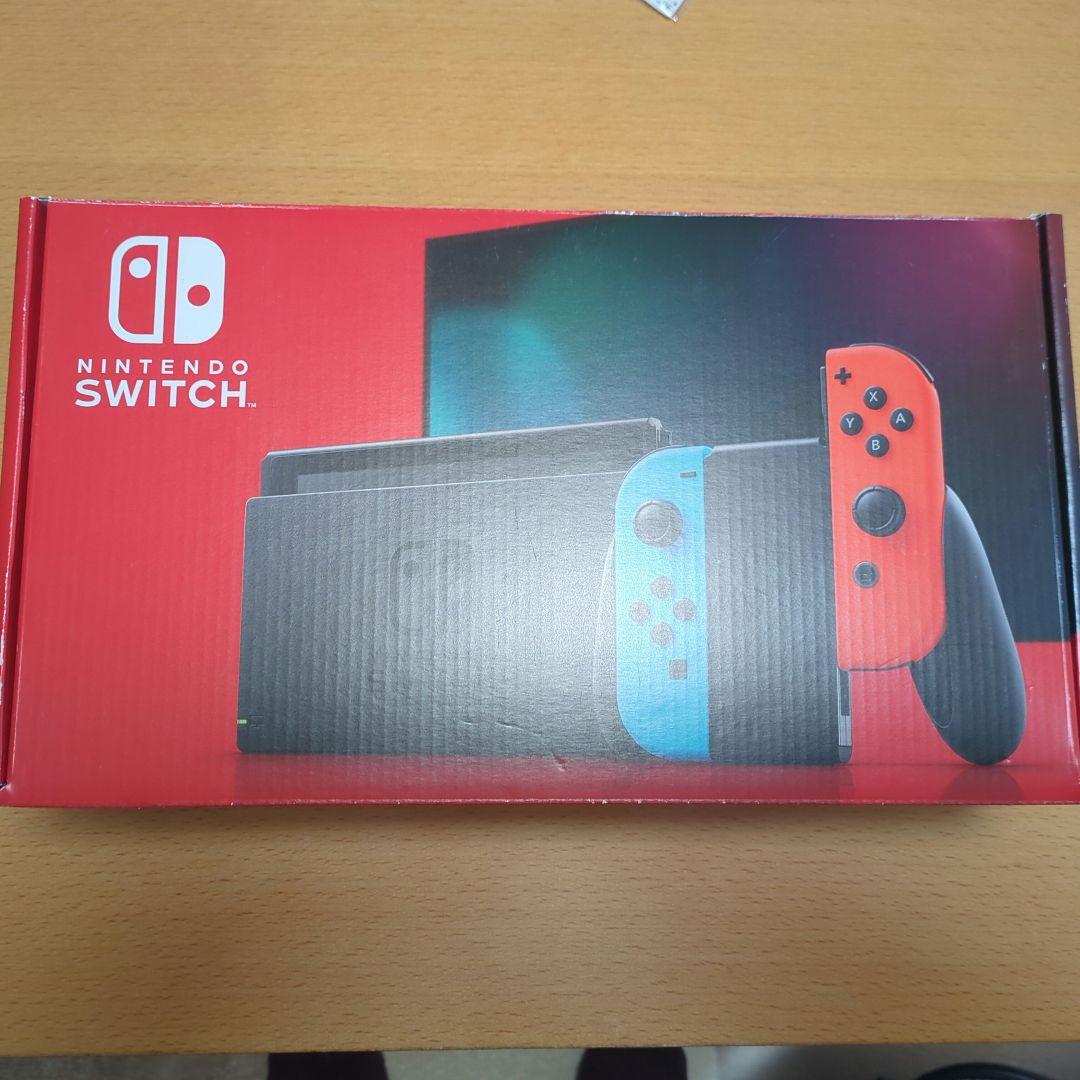 【中古】Switch ネオンブルー/ネオンレッド 本体　2020年製