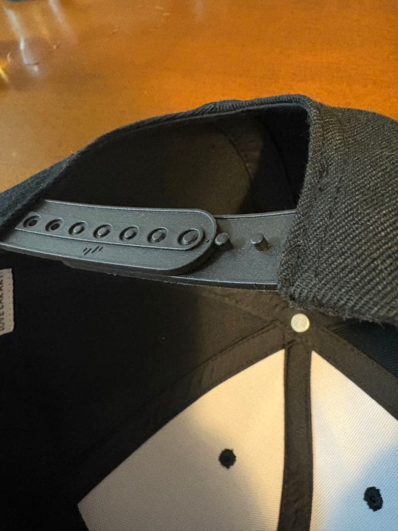 【LOVE EAR ART】HRCSイベント限定 キャップ ブラック ピンク刺繍