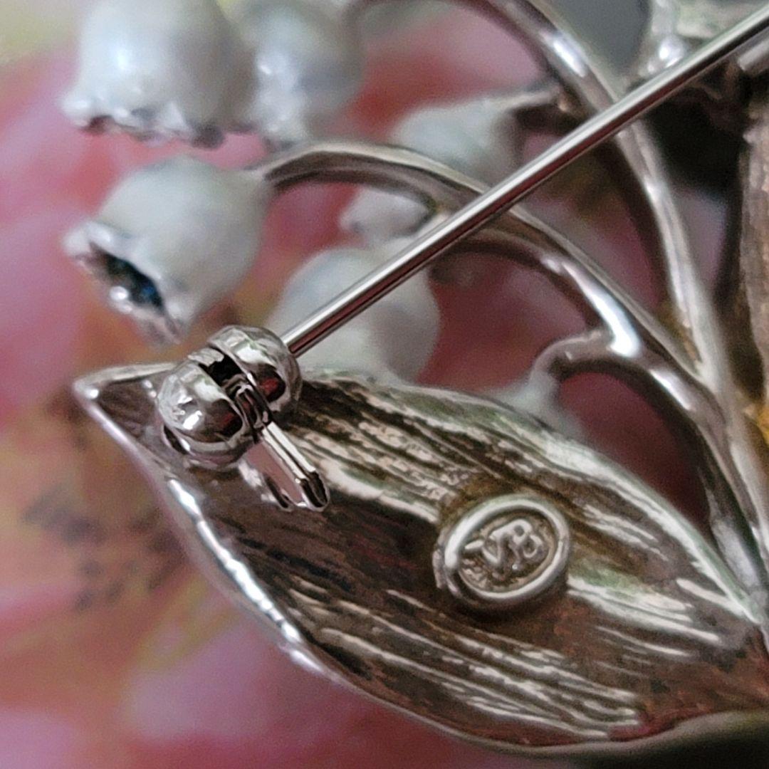 ヴァンドームブティック　ブローチ　スズラン　すずらん