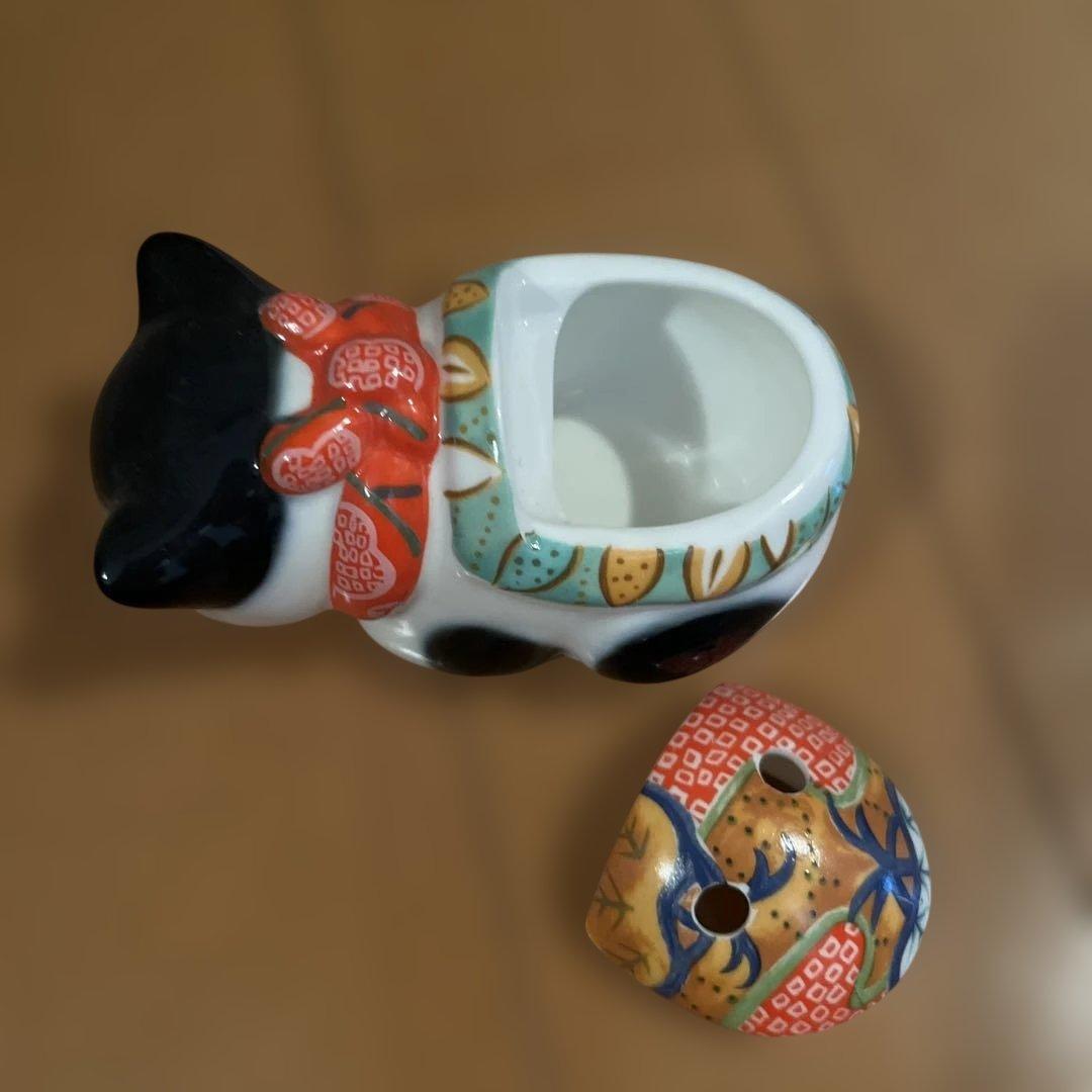 招き猫　大仏次郎記念館　置物