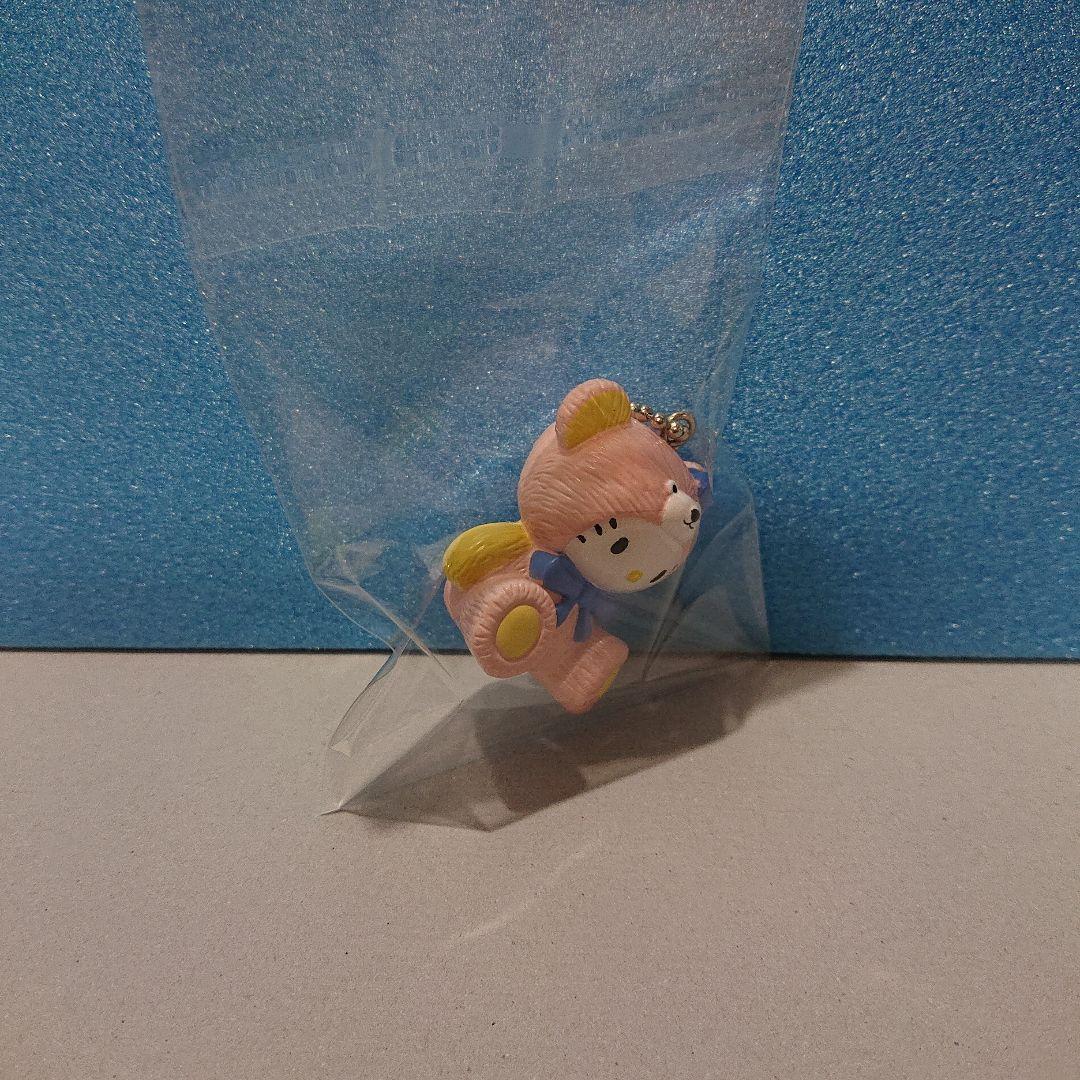 レア！サンリオ ハローキティ ベアキティフィギュア ストラップセット4個