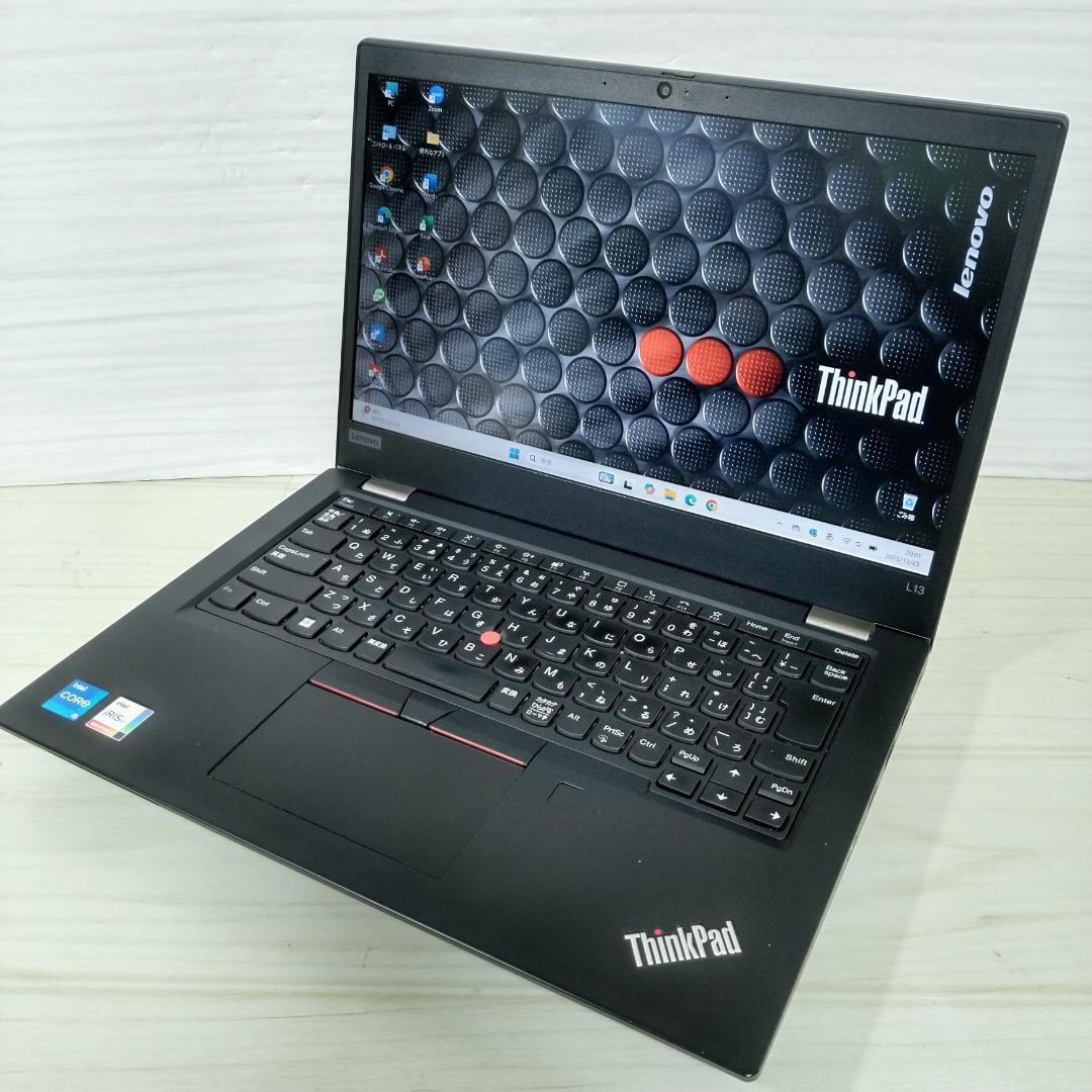 レノボThinkPad L13 ノートパソコン i5 16GB SSD オフィス