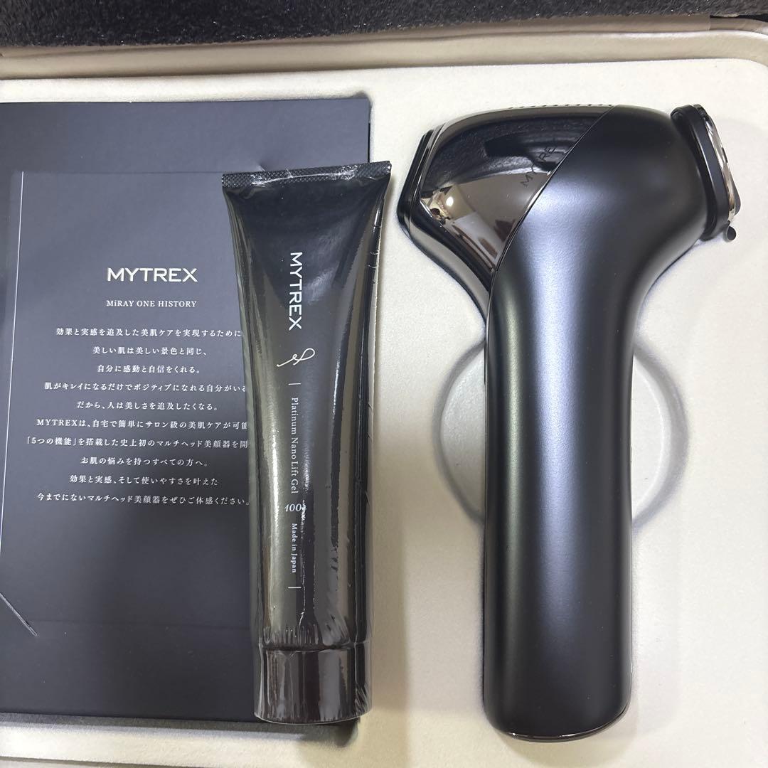 【新品未使用】MYTREX MiRAY ONE ブラック +美容ゲル付き