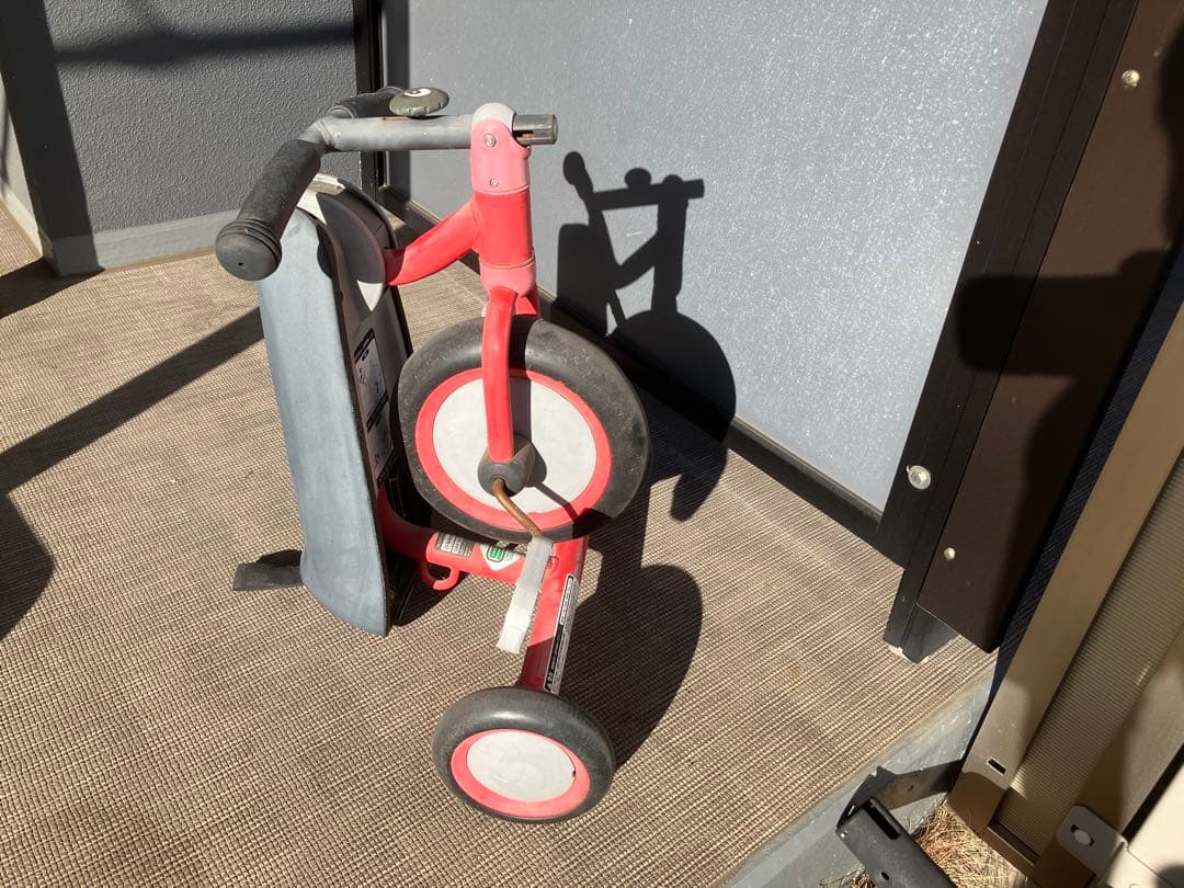 【送料込】ボーネルンド ウィンザー ペリカンデザイン三輪車 Vハンドル