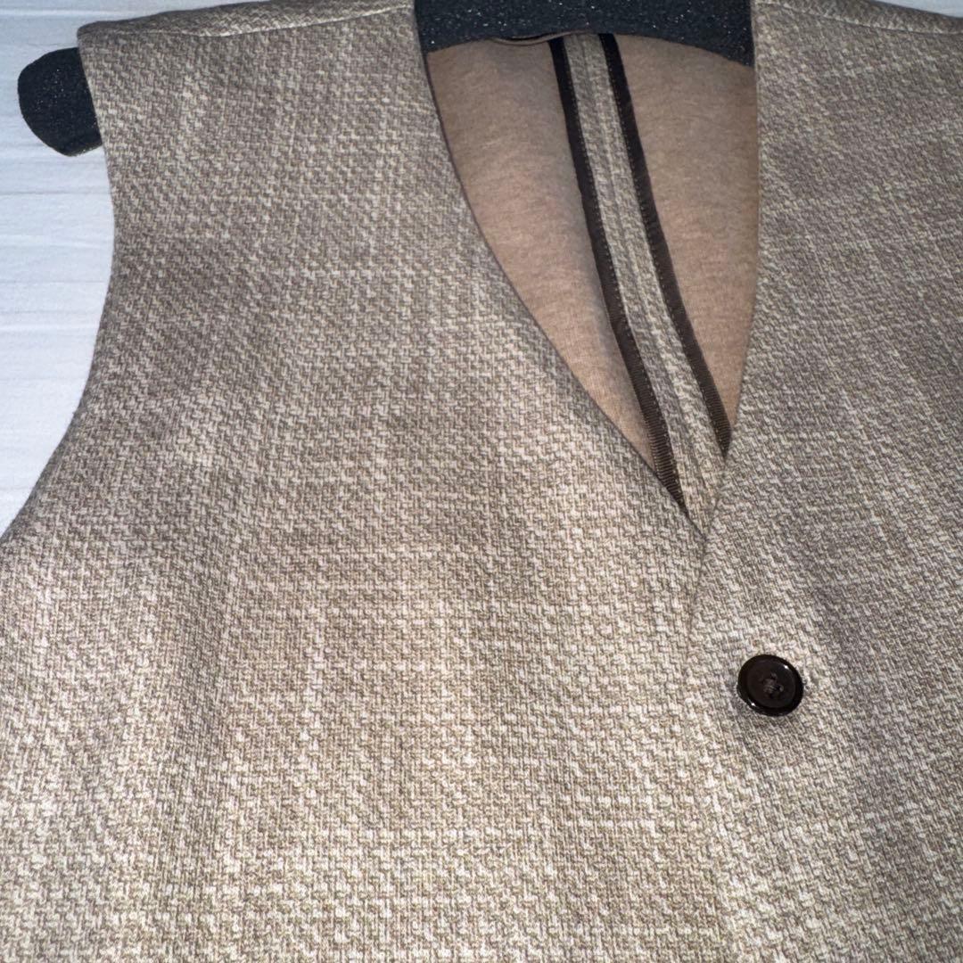 【新品希少】SHIPS シップス ベスト ジレ ベージュ