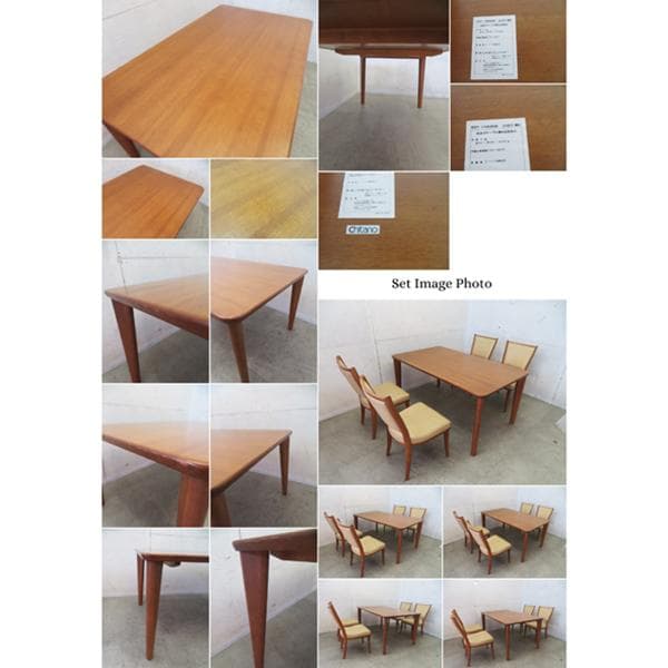 美品■カリモク■チーターノ■オーク材■ダイニングテーブル■150幅■D18510