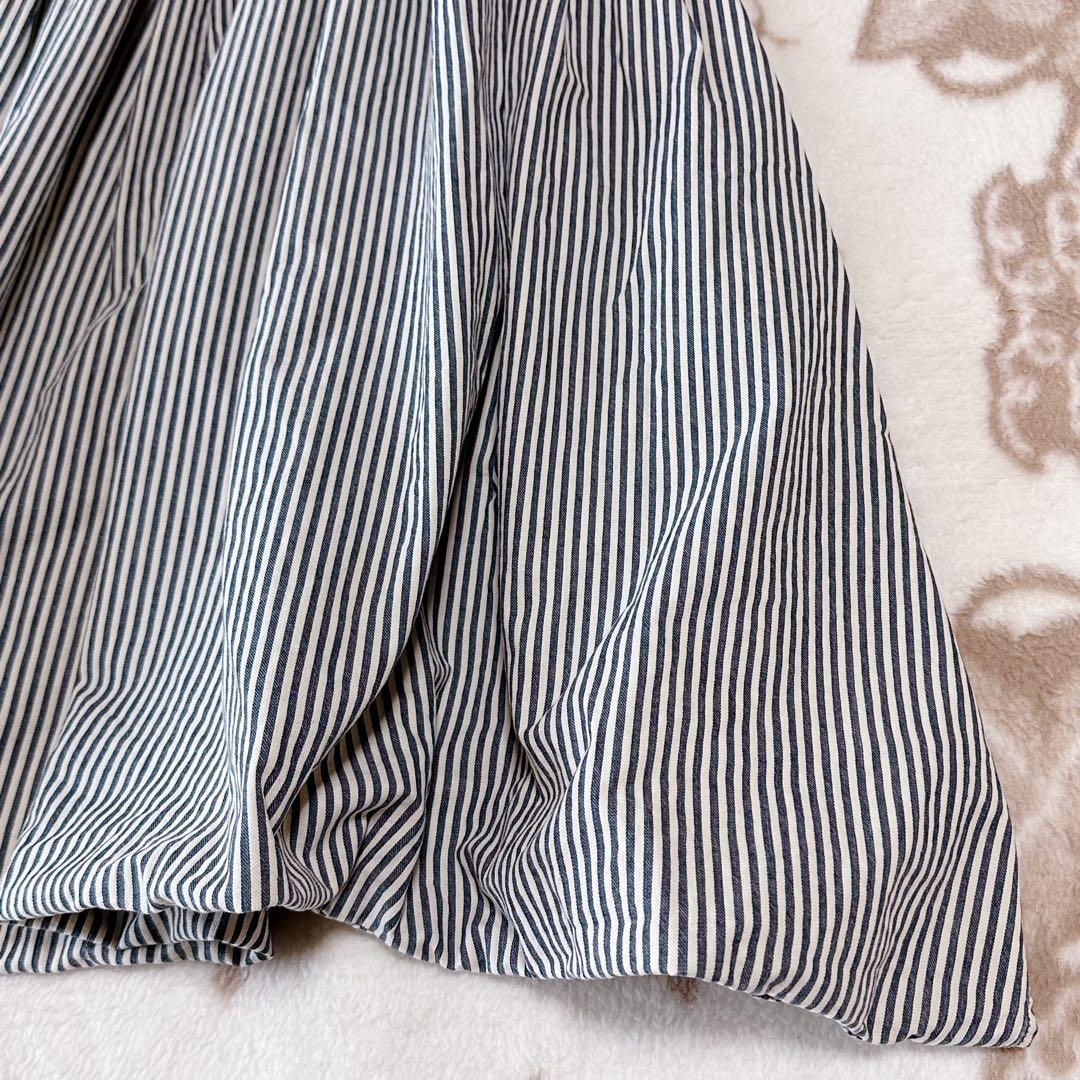 キャピタル ヒッコリーデニム ワイド スカートパンツ サルエル ガウチョ 袴