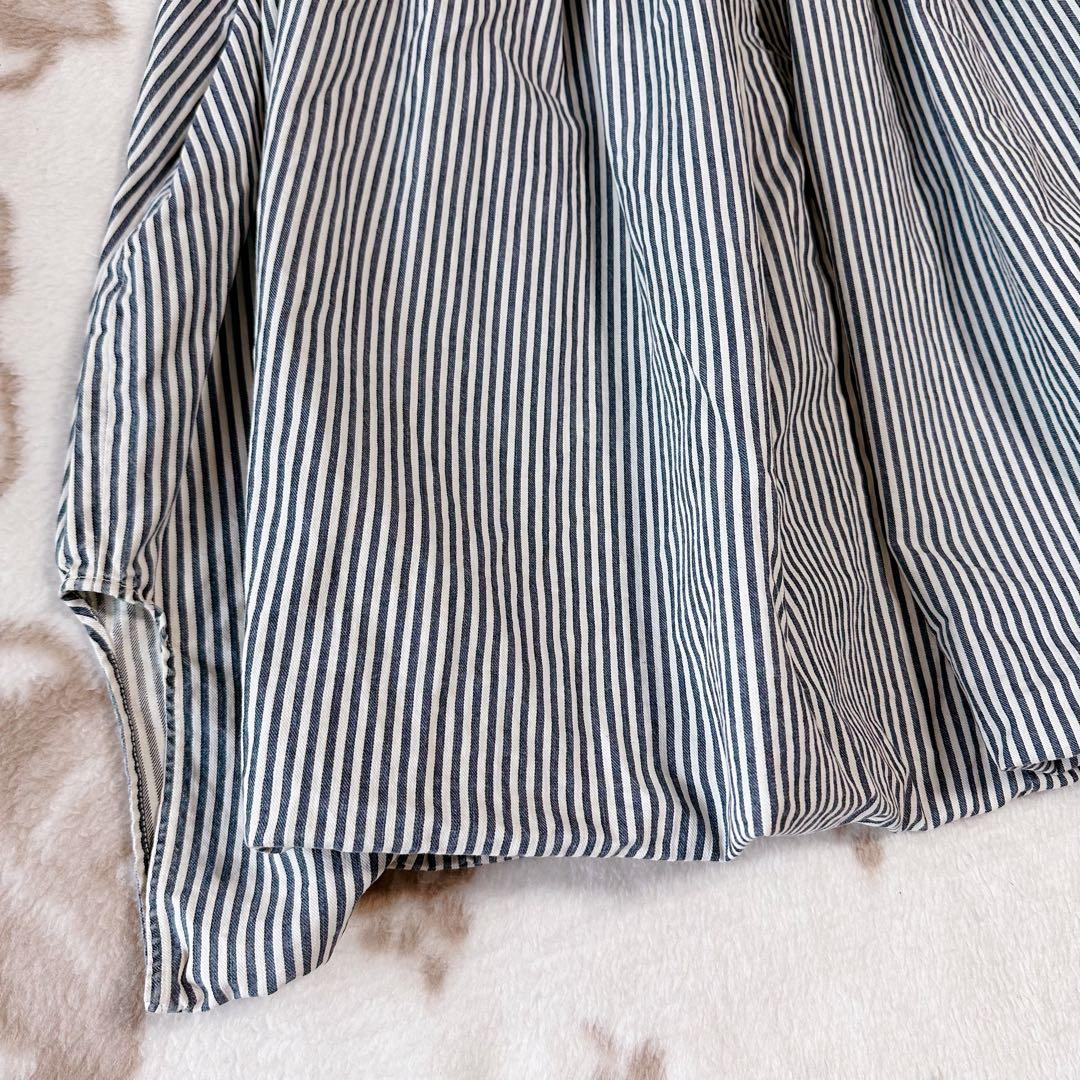 キャピタル ヒッコリーデニム ワイド スカートパンツ サルエル ガウチョ 袴