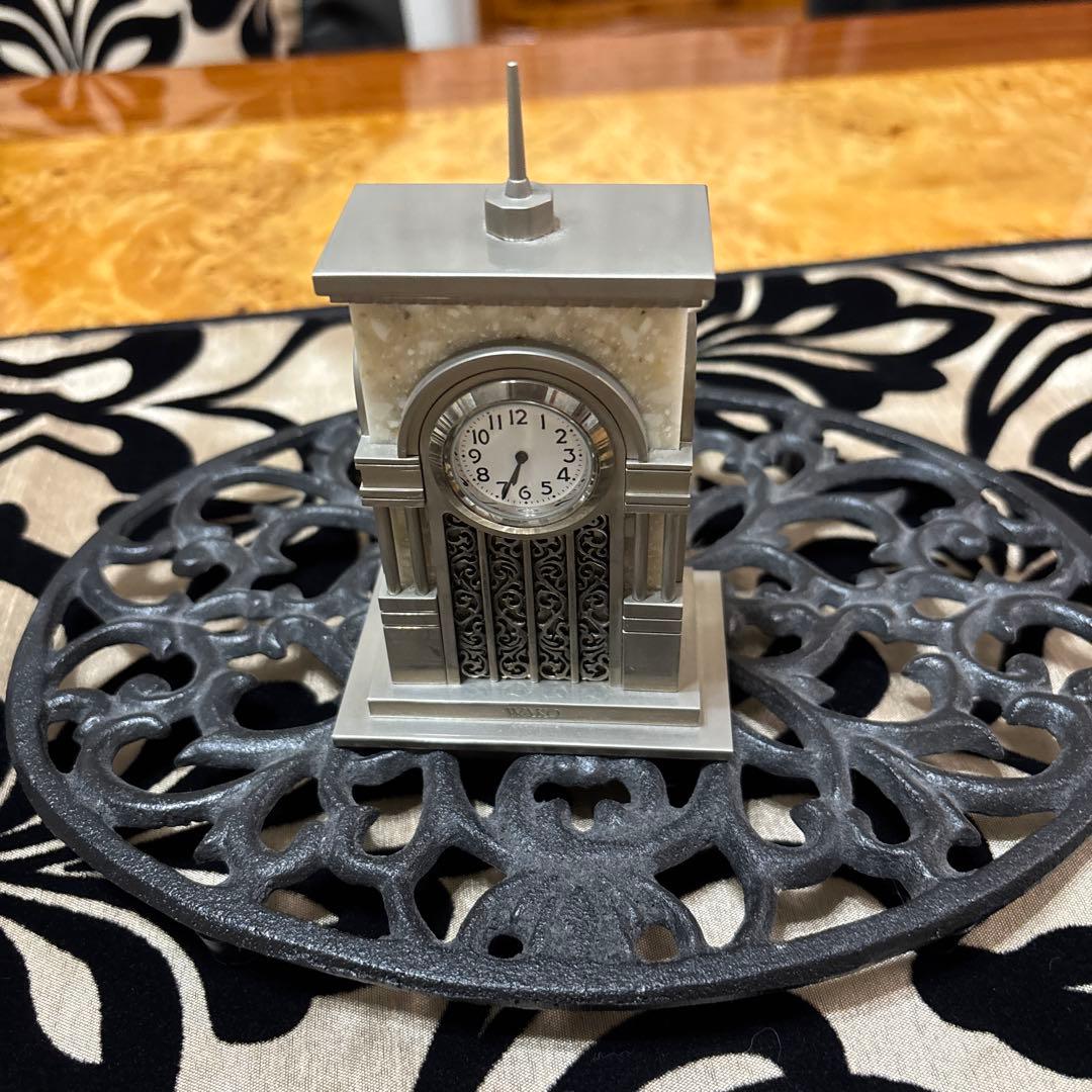 希少銀座和光オリジナルデュアル（両面）クロック