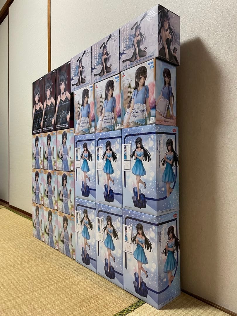 青春ブタ野郎シリーズ AMP 桜島麻衣 フィギュア 24個