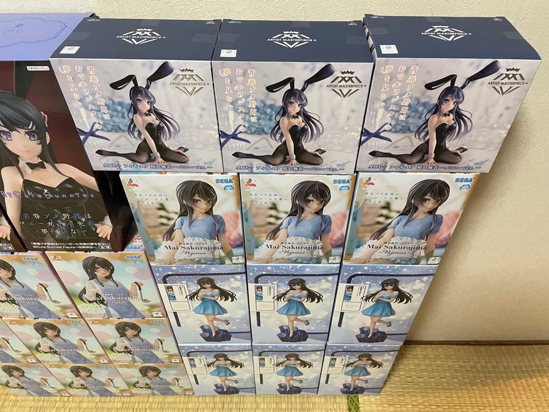 青春ブタ野郎シリーズ AMP 桜島麻衣 フィギュア 24個